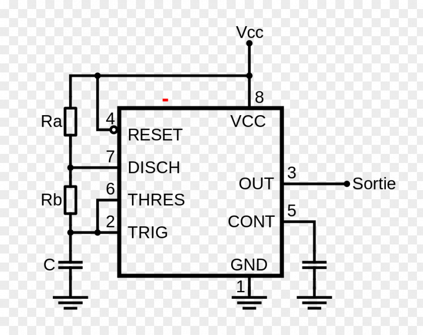 LİNE BOOK 555 Timer IC Astable Multivibrator Electronics Electronic Circuit Oscillators PNG