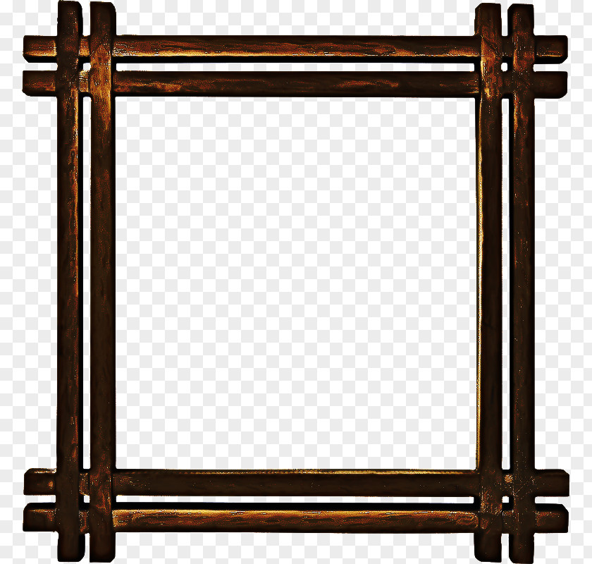 Rectangle Metal Picture Frame PNG