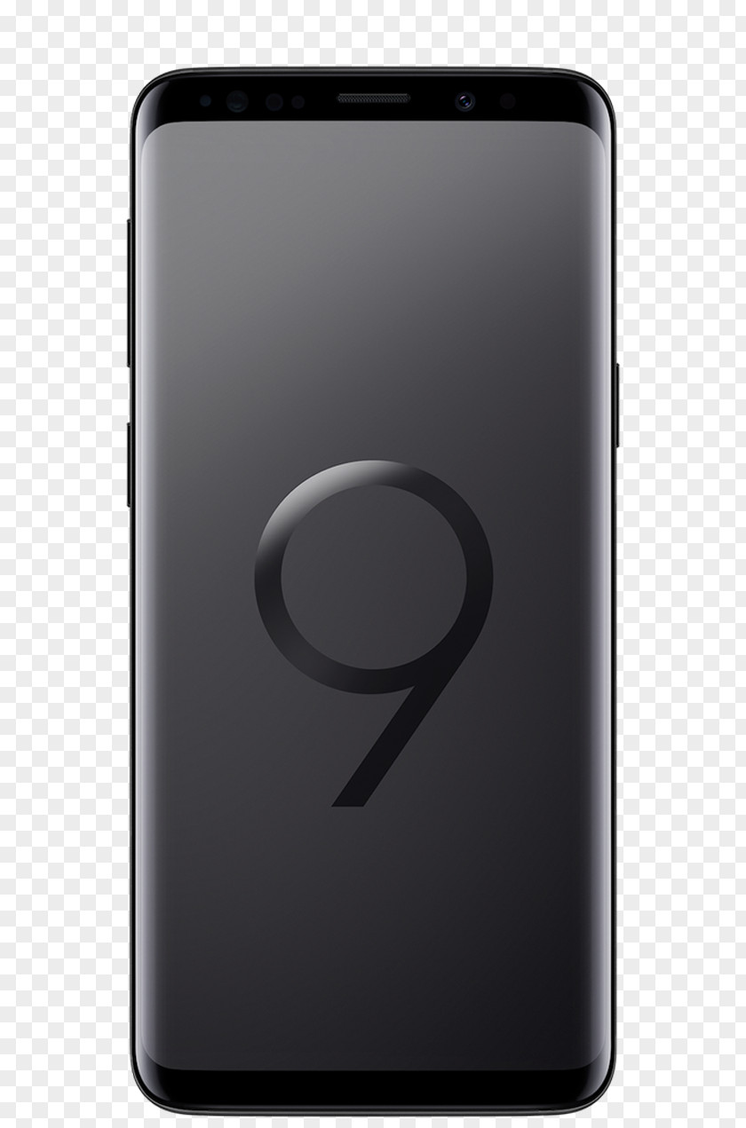 Samsung Galaxy S9 Midnight Black Telephone Android PNG