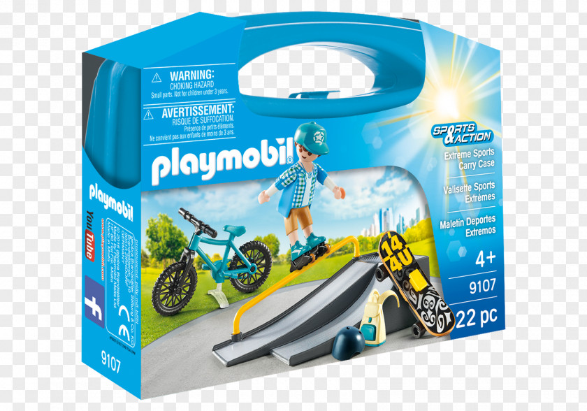 Toy Extreme Sport Playmobil Skateboarding PNG