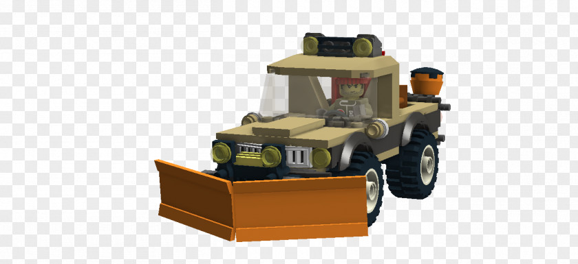 WW2 Jeep Shovel Vehicle Pickup Truck Snowplow Toy PNG