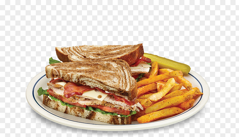 Bacon Club Sandwich BLT Breakfast PNG