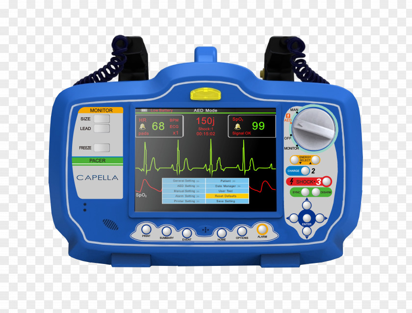 Ecg Sticker Defibrillation Automated External Defibrillators Medical Equipment Device PNG