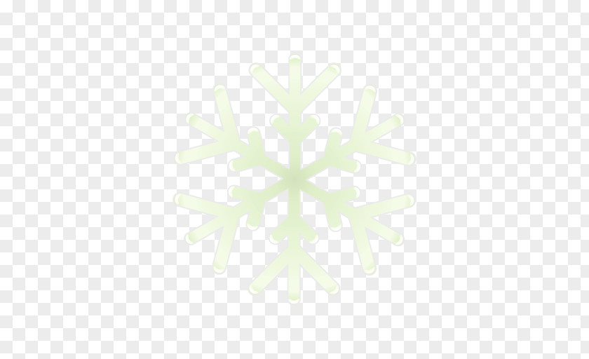 Green Fresh Snow Effect Elements Snowflake Pattern PNG