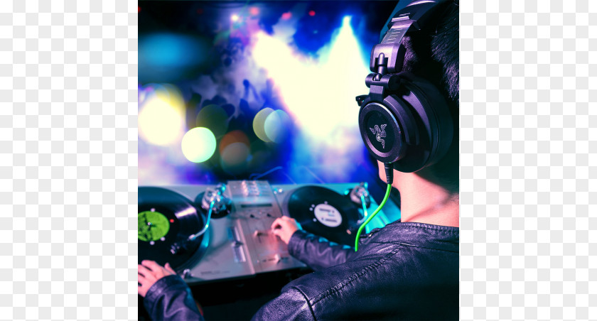 Headphones Disc Jockey Razer Adaro DJ Controller Audio PNG