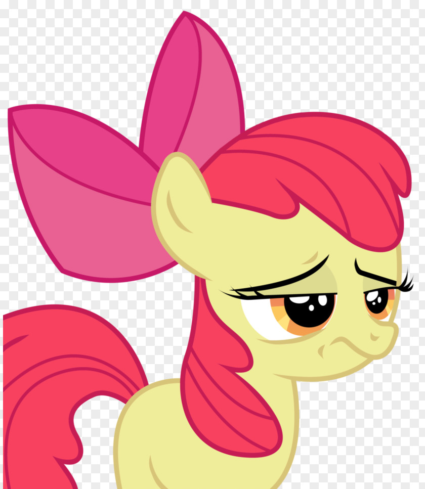 Pony Apple Bloom Horse Clip Art Ear Illustration PNG
