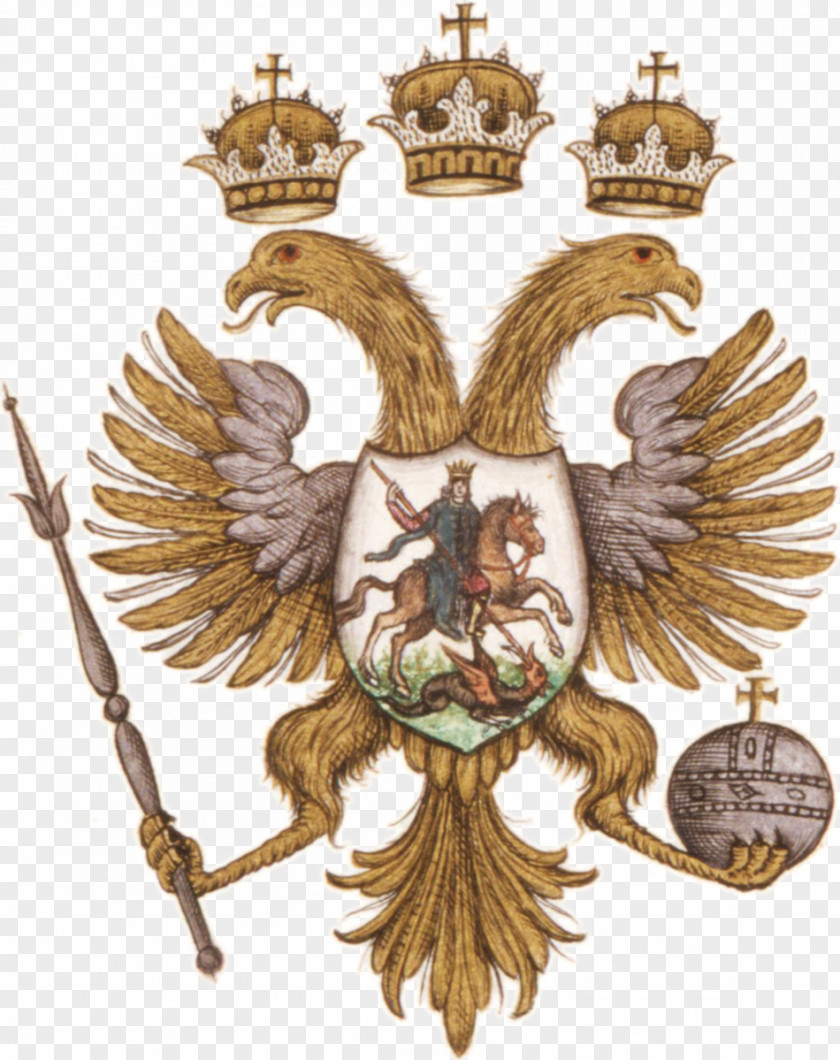 Russian Tsardom Of Russia Empire Coat Arms PNG
