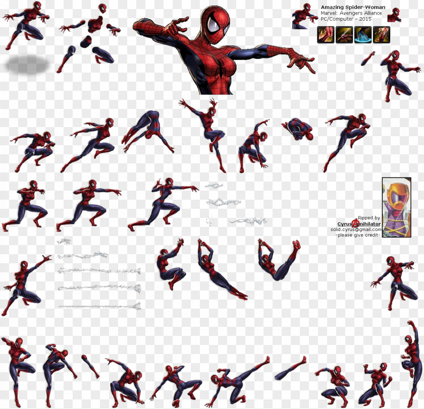 Spider Woman Marvel: Avengers Alliance The Amazing Spider-Man Carol Danvers Anya Corazon PNG