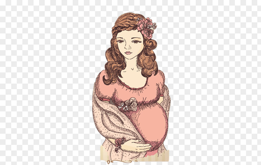 Temperament Pregnant Women Pregnancy Illustration PNG