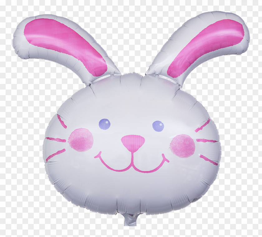 Balloon Toy Easter Bunny Rabbit Gas PNG