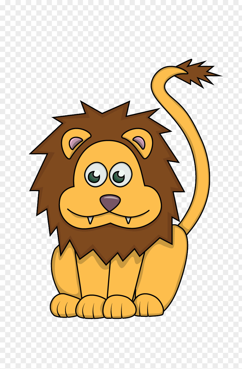 Big Cats Fictional Character Cartoon Clip Art Lion PNG