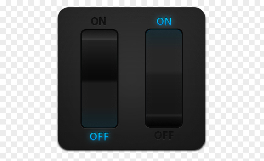 Black Light Switch Icon Download Electronic Component PNG