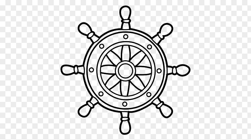 Boat Paper Ship's Wheel Rudder PNG