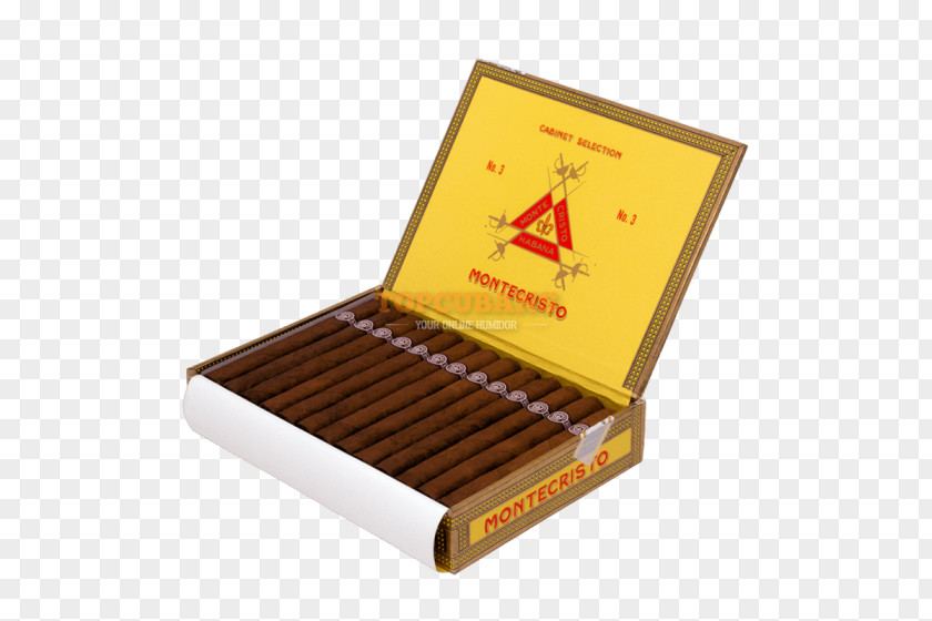 Cigar Box Montecristo No. 4 Cabinet Selection Habano PNG