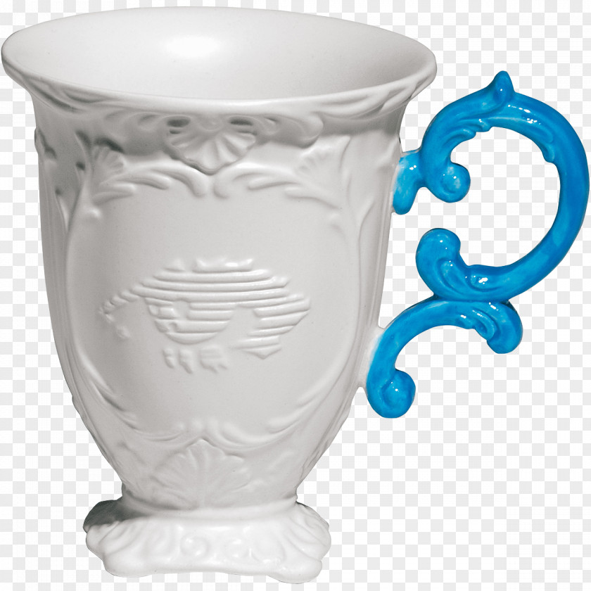 Coffee Cup Seletti I-Wares Porcelain Mug PNG