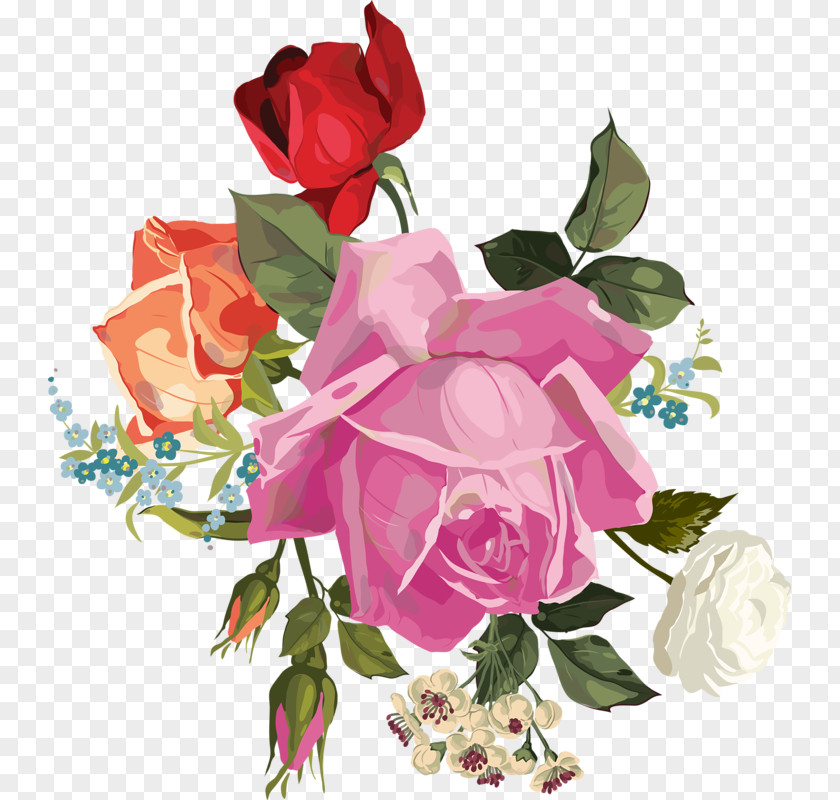 Flower Paper Rose Watercolor Painting Wallpaper PNG