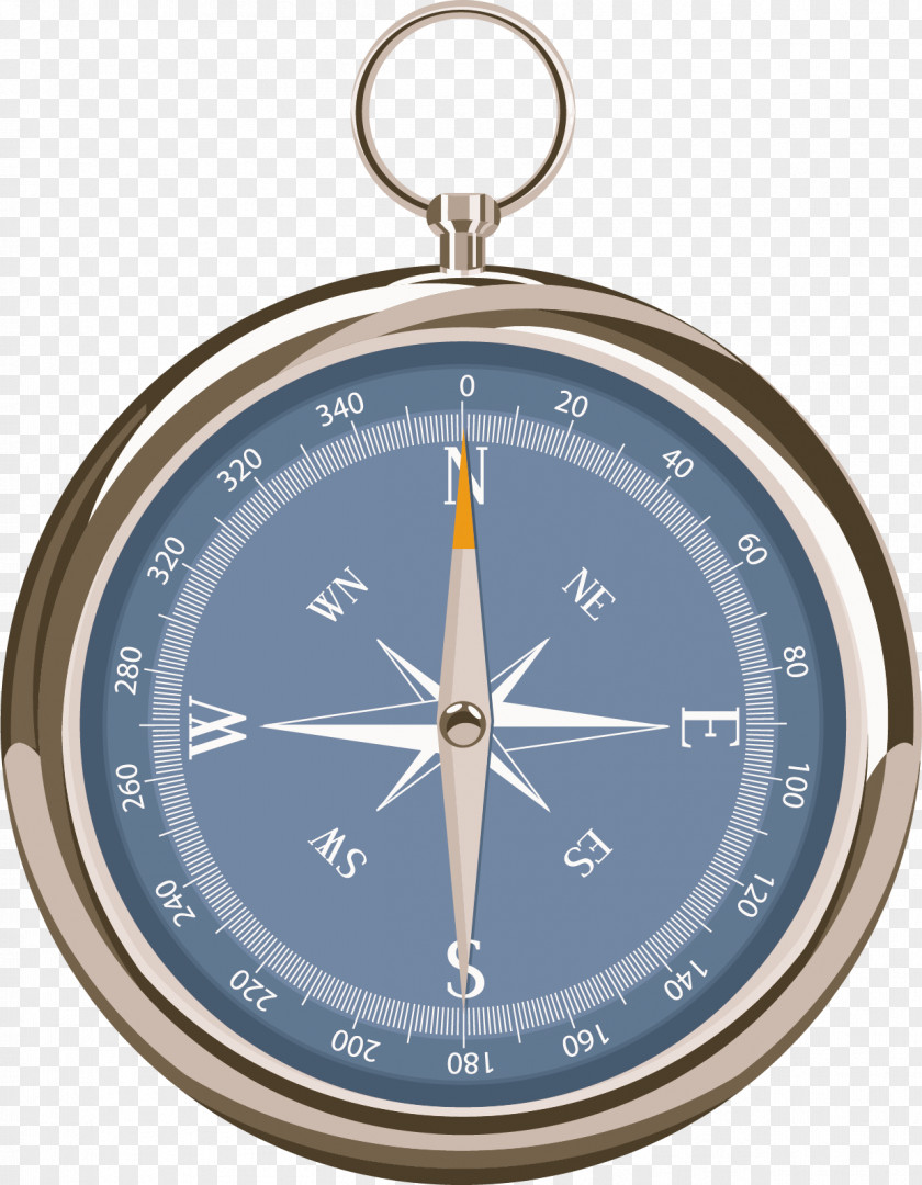 Metal Compass Vector Euclidean PNG
