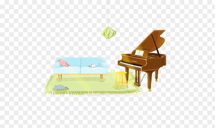 Piano Room PNG