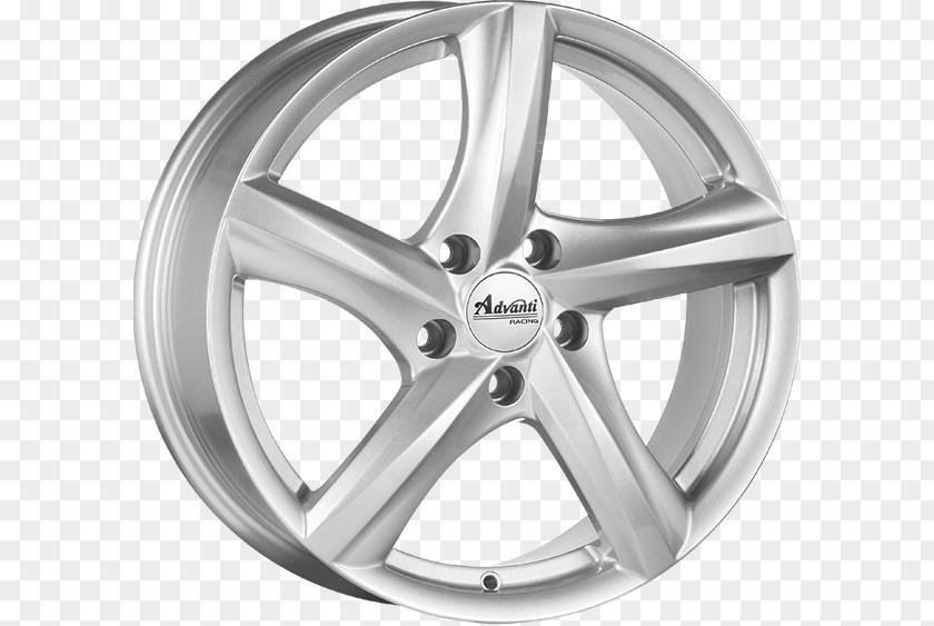 Colored Silver Ingot Rim Tire Car Alloy Wheel ET PNG