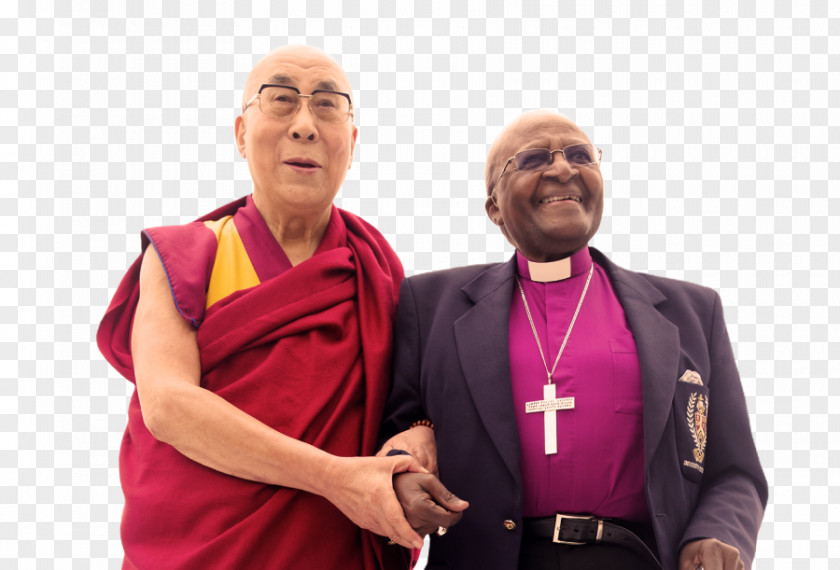 Dalai Lama Desmond Tutu The Book Of Joy Happiness Buddhism PNG