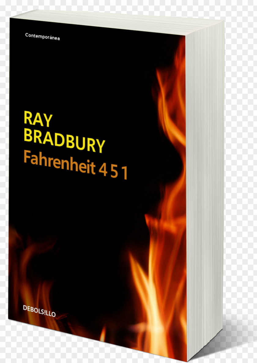 Fahrenheit 451 Brand Ray Bradbury Font PNG