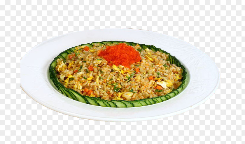 Golden Fried Rice Yangzhou Chinese Cuisine Cake Kimchi PNG