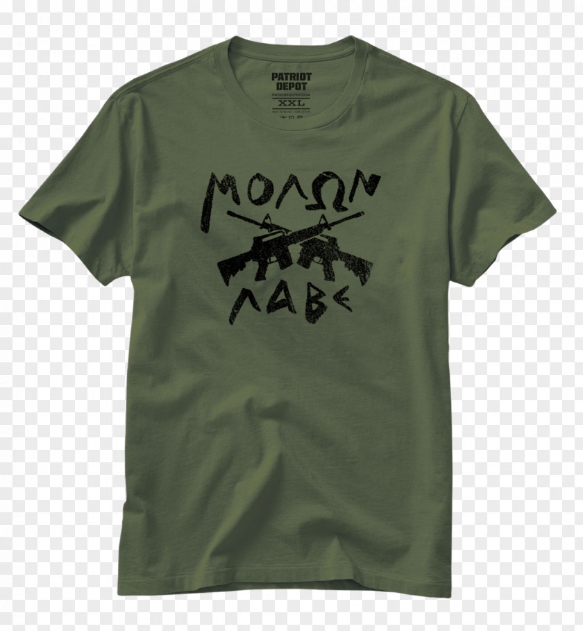 Molon Labe T-shirt Sleeve Font PNG