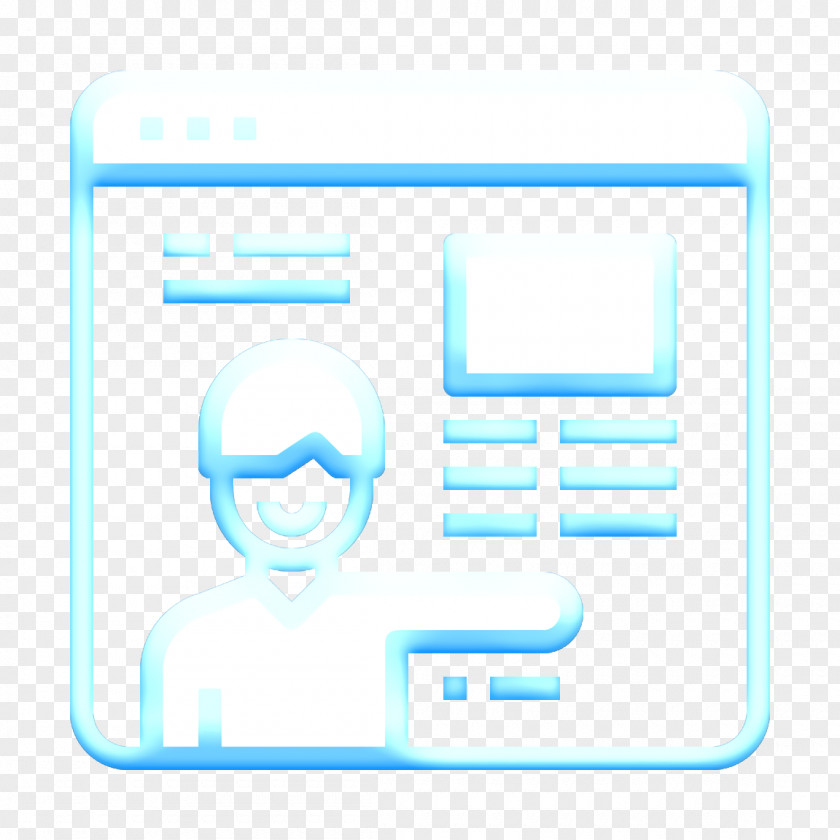 Online Learning Icon Teacher Type Of Website PNG