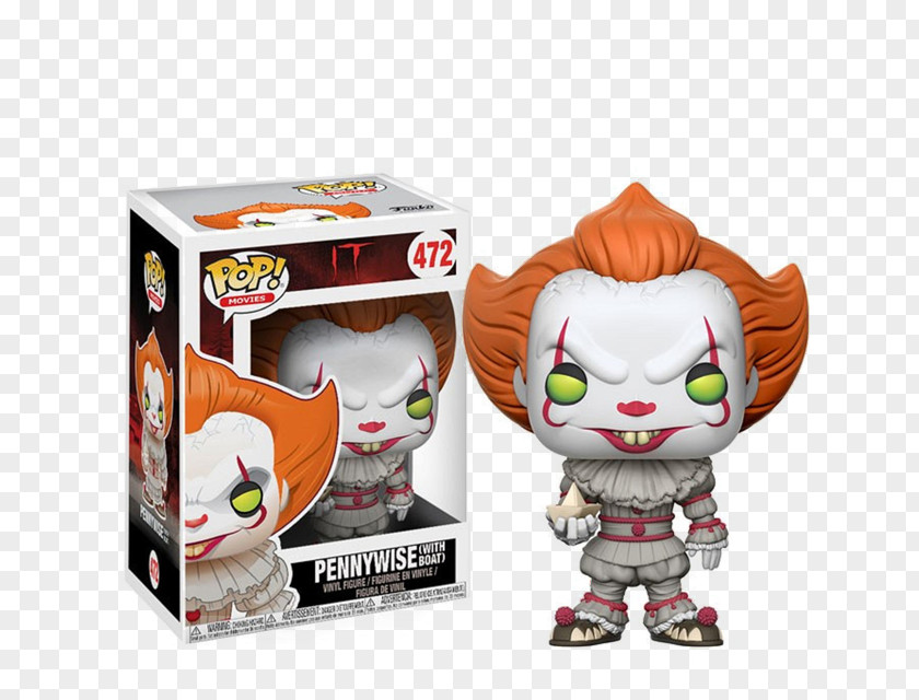 Pennywise It Funko Action & Toy Figures Evil Clown PNG