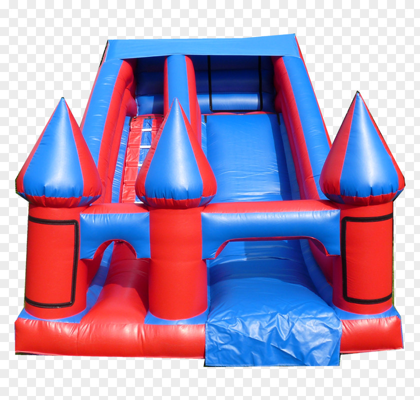Castle Inflatable Bouncers Blue Stockport PNG