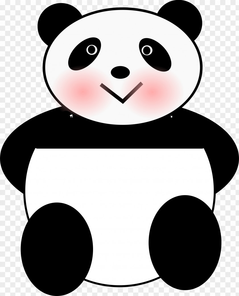 Creative Panda Giant Bear Clip Art PNG