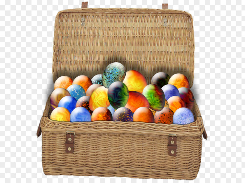 Easter Egg Basket Bird PNG