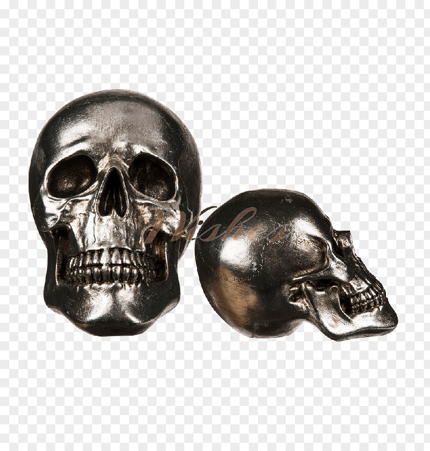 Gold Skull Beads Human Symbolism Totenkopf Skeleton Calavera PNG