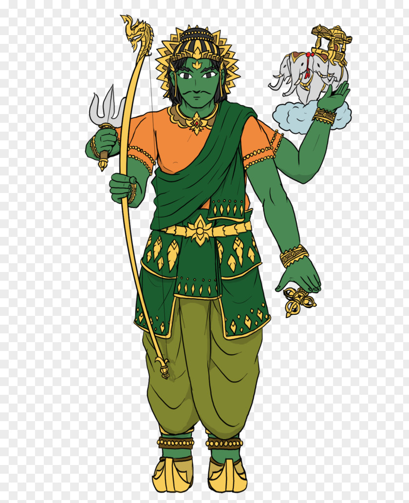 Indra Costume Design Cartoon Tree PNG