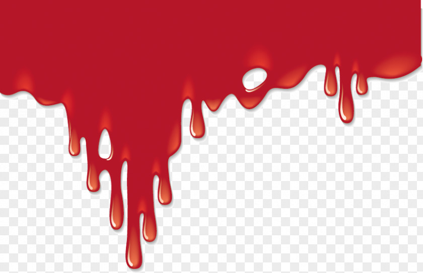 Painted Blood Clip Art PNG
