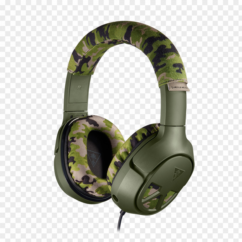 Headphones Turtle Beach Ear Force Recon Camo 50P Corporation Headset PNG