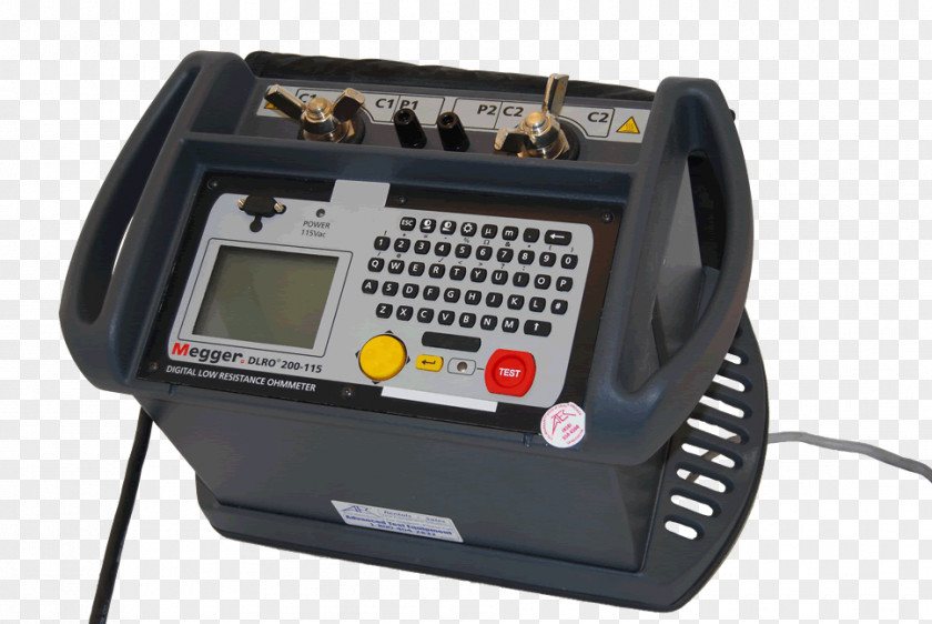 High Voltage Electronic Test Equipment Megger Group Limited Ohmmeter Electric Current Multimeter PNG