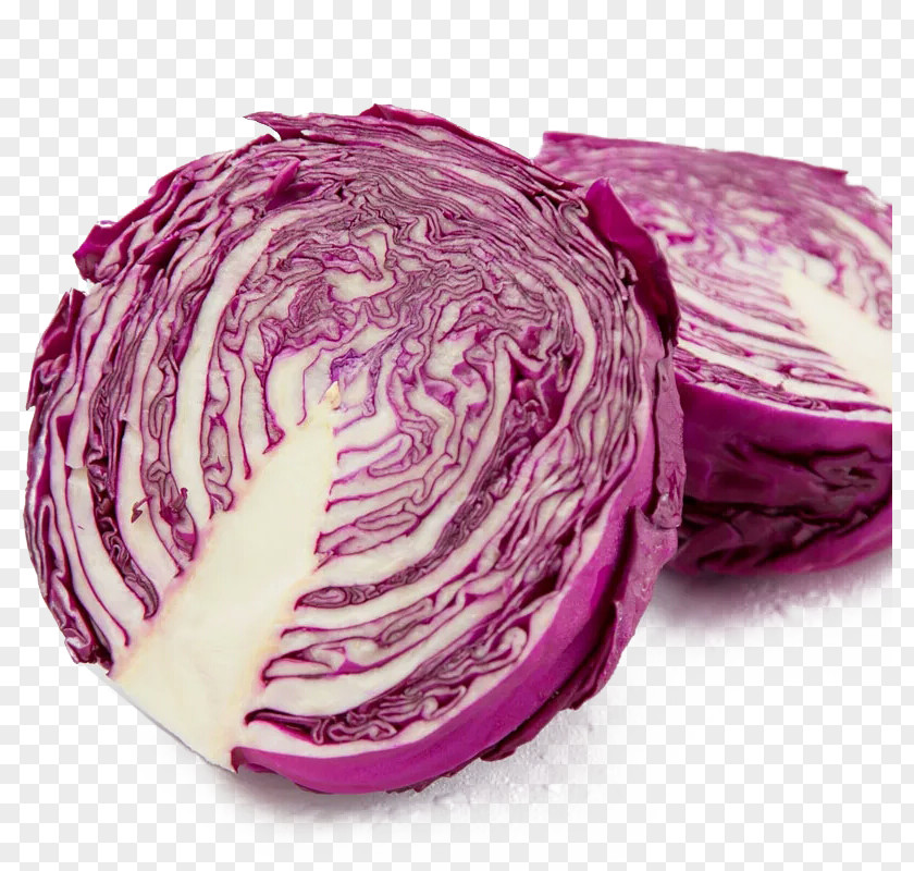 Purple Cabbage Red Organic Food Vegetable PNG