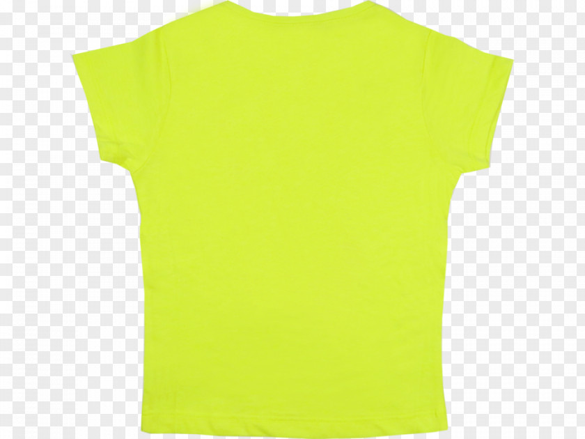 Yellow Cat T-shirt Top Clothing Crew Neck PNG