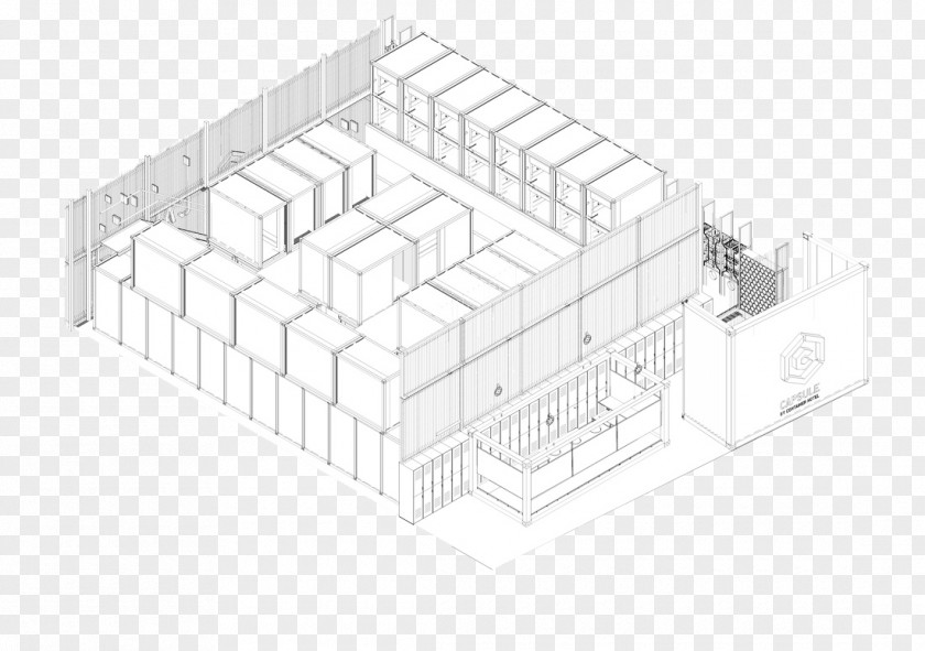 Atom Model Project Ideas Architecture Capsule Transit Hotel Architectural Plan PNG