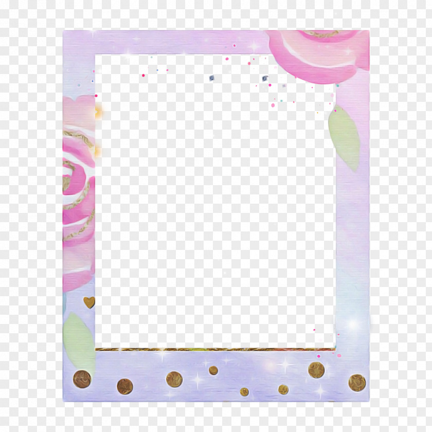 Rectangle Stationery Background Pink Frame PNG