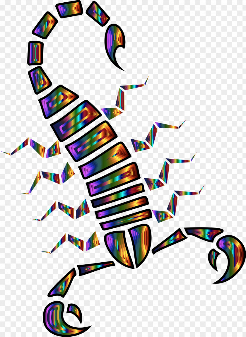 Scorpions Scorpion Metallic Color Arachnid PNG