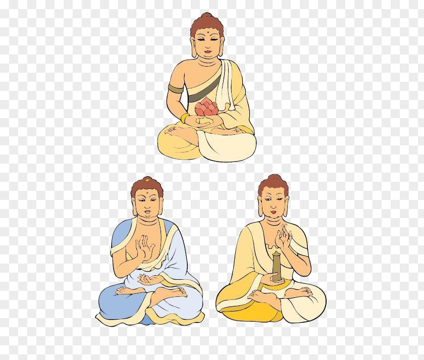 Buddhist Meditation Buddha Gautama Cartoon Zazen Buddhahood Buddhism PNG