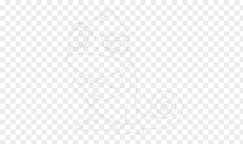 Cat Line Art Silhouette Sketch PNG