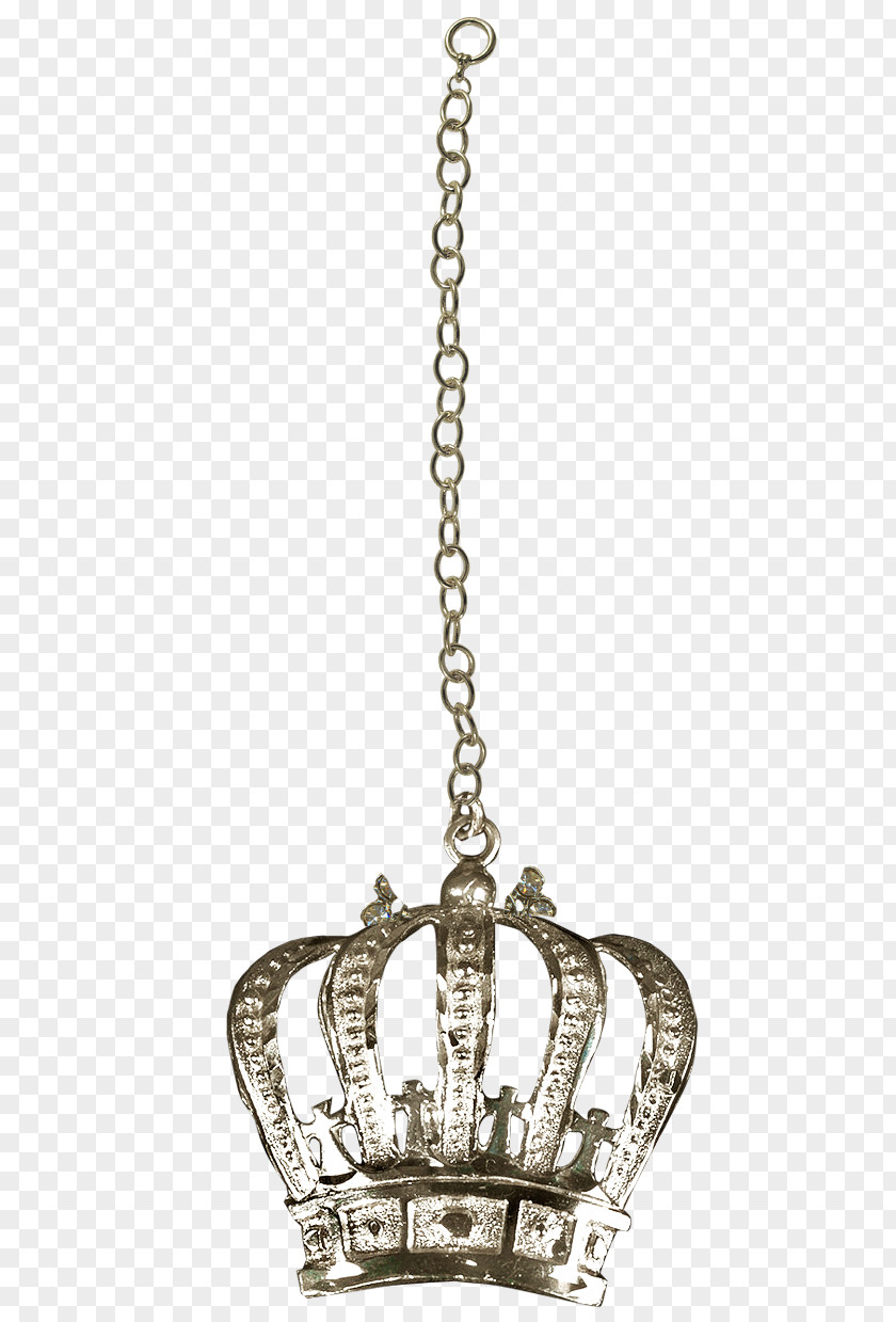 Chain Iron Material Free To Pull Crown Icon PNG