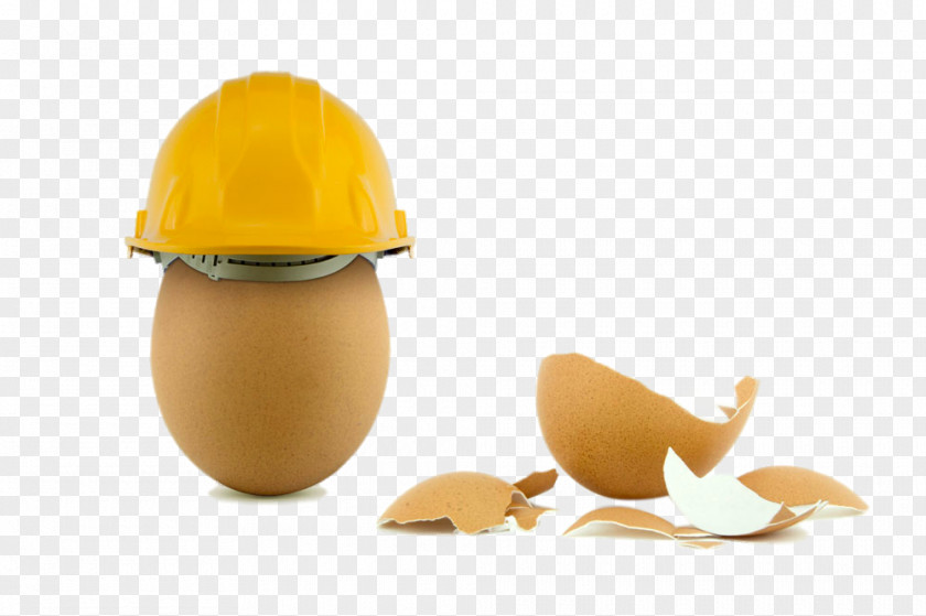 Creative Wearing Helmets Eggs Occupational Safety And Health Preventive Healthcare Risk Egg Hazard PNG