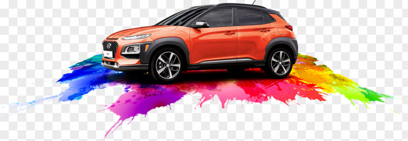 Hyundai 2018 Kona Motor Company Sport Utility Vehicle Car PNG