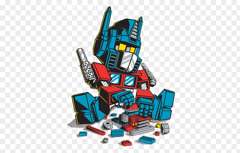 T-shirt Optimus Prime Grimlock Transformers PNG