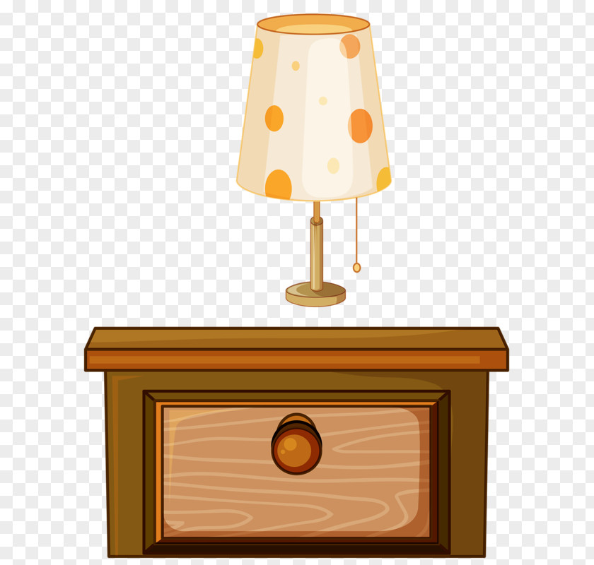 Cabinet And Lamp Table Clip Art PNG