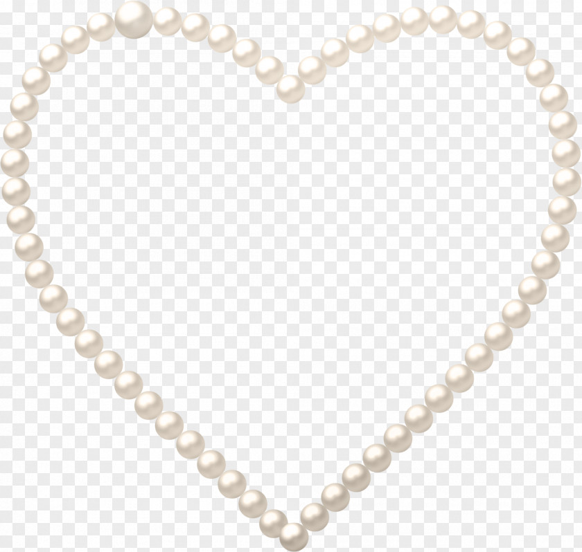Cartoon Pearl Photos,Heart Necklace PNG